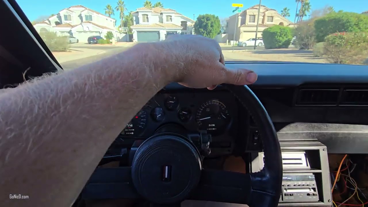 1987 IROC Camaro first drive with the GenV LT1 6.2L/10L80 swap