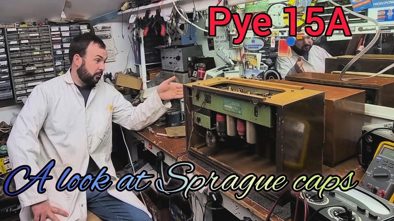 Are all caps Bad? A look at Sprague capacitors.