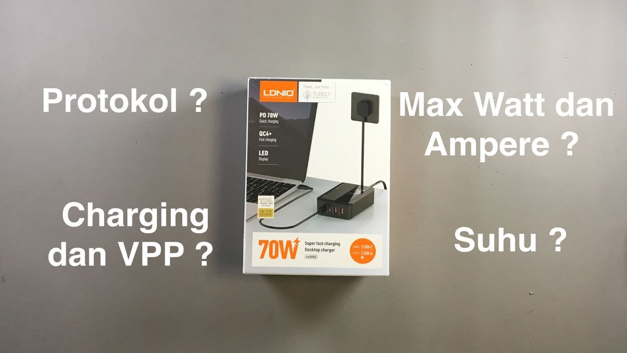 Desktop Charger LDNIO A4808Q 70W