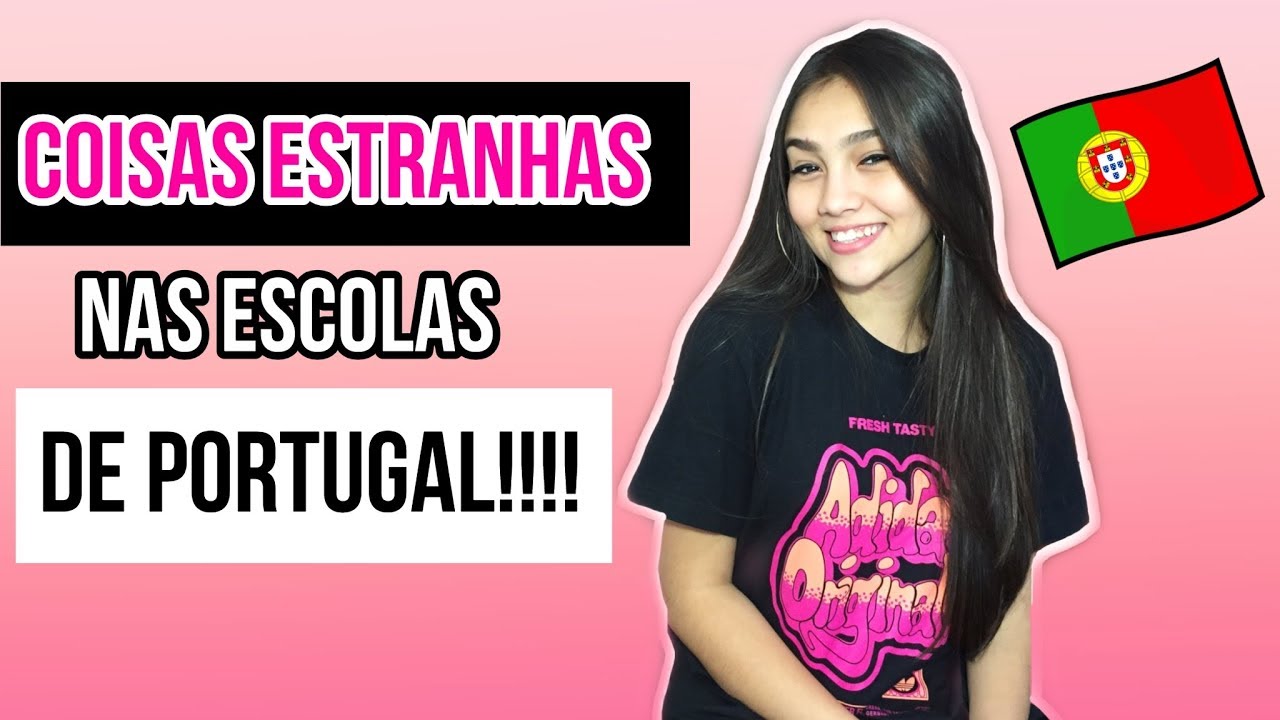 CURIOSIDADES NAS ESCOLAS EM PORTUGAL!!🇵🇹 | Morando em Portugal | Lah Rios