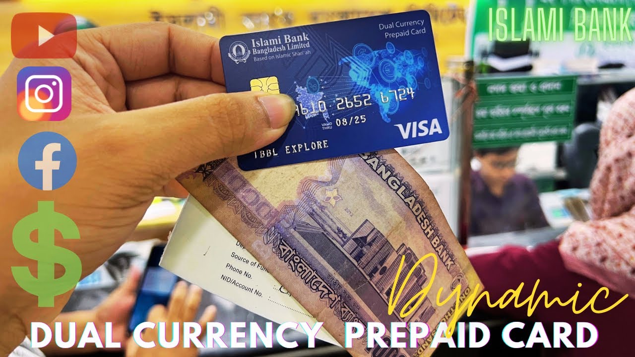 A-Z about Islami Bank Dual Currency Prepaid card/solution to dollar crisis/Best for online purchase