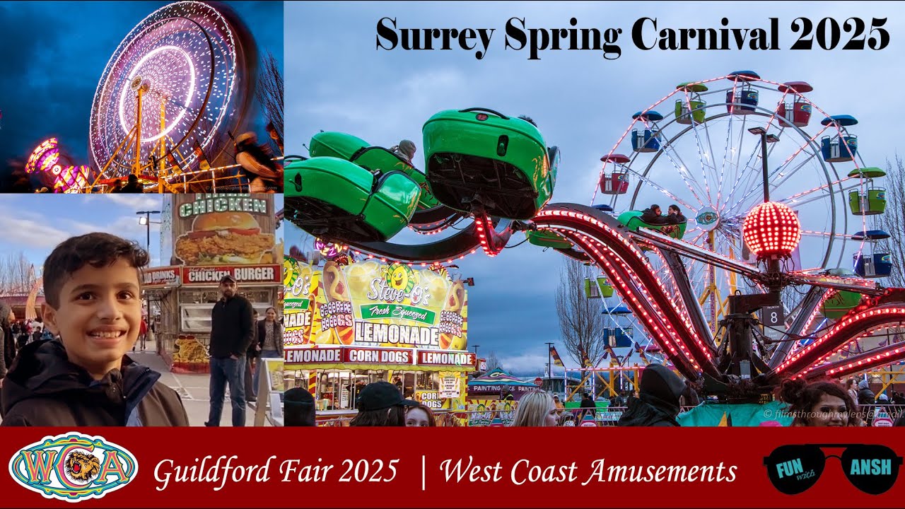 Surrey Spring Carnival 2025 | Guildford Fair2025  | West Coast Amusements