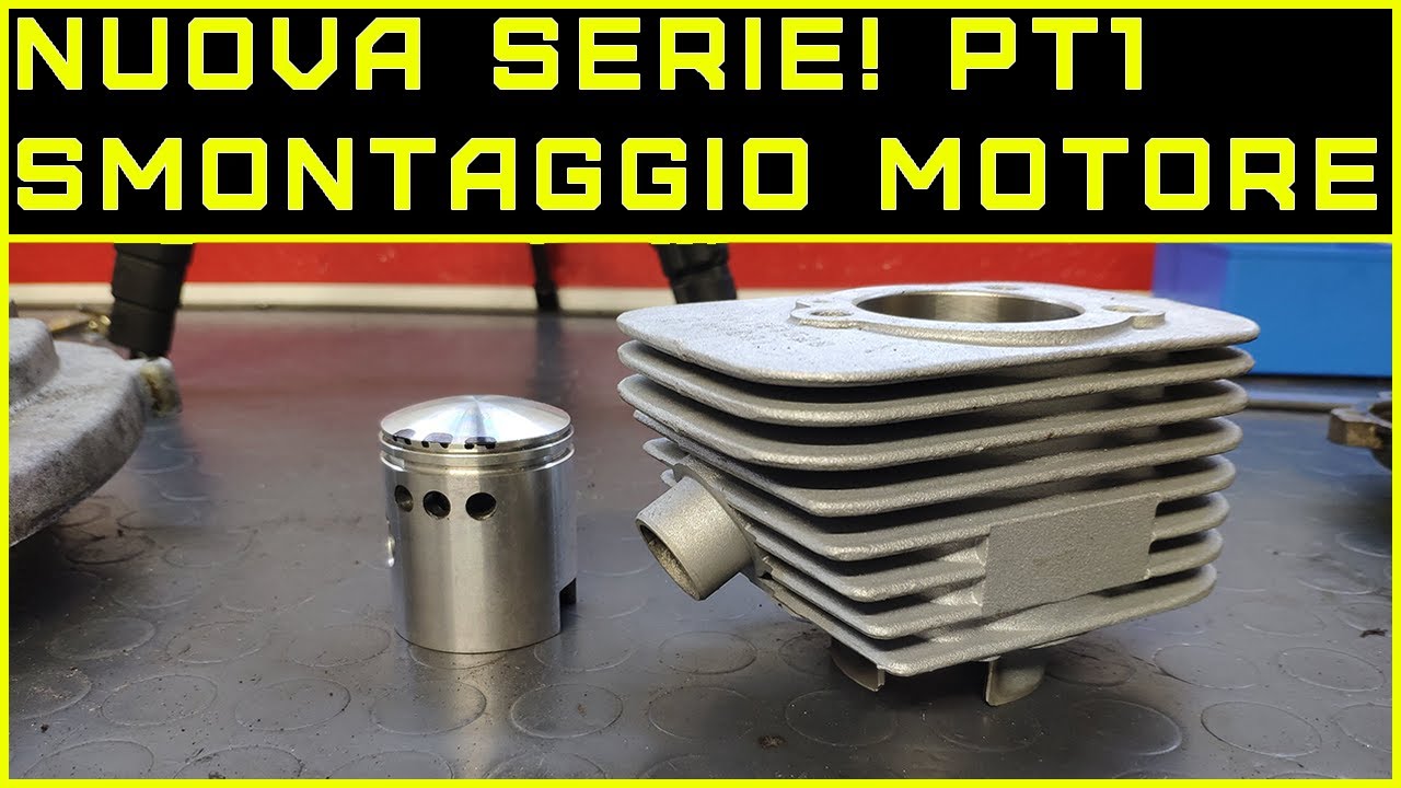 SMONTAGGIO MOTORE, il nuovo motore da GARA! Athena 65 pt1