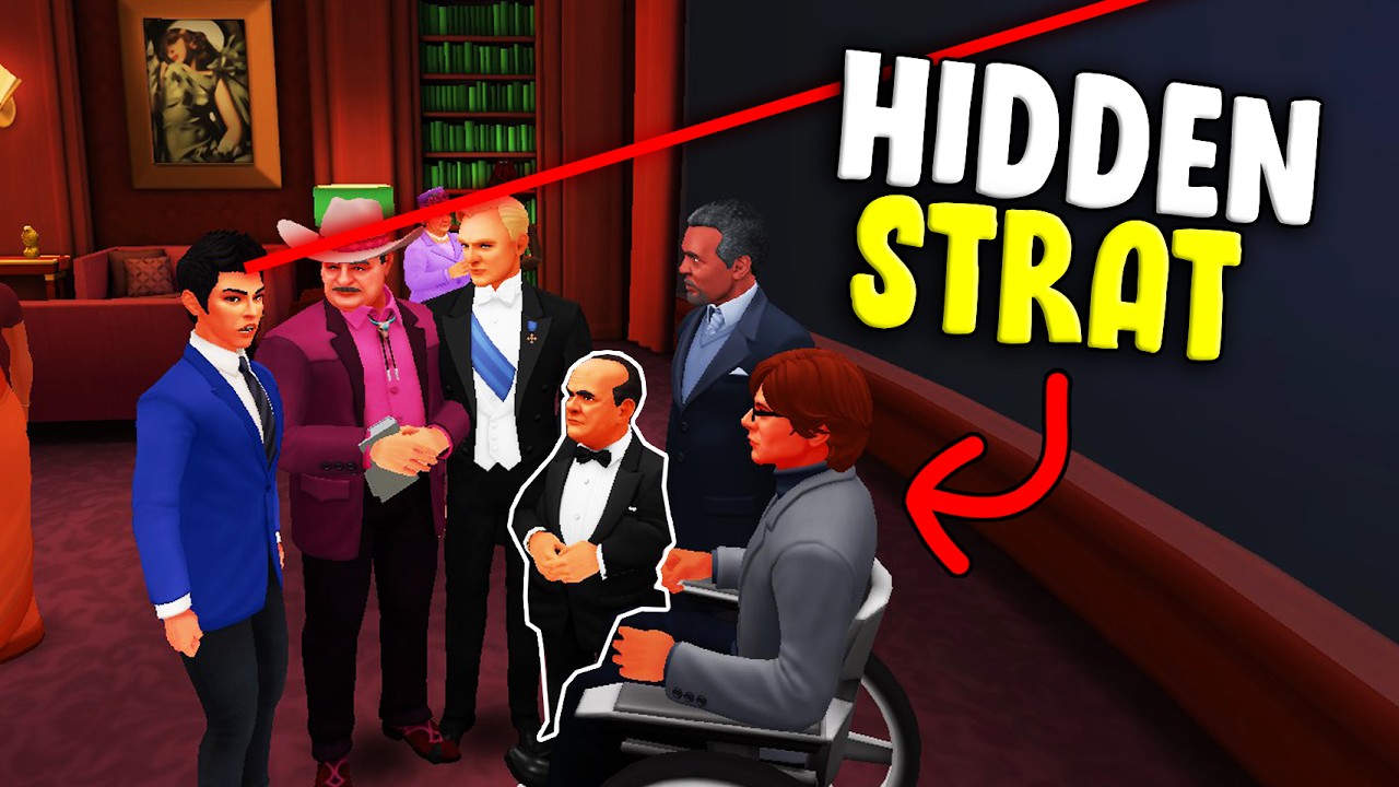 Using A HIDING Strat... Pretending To Be An NPC!