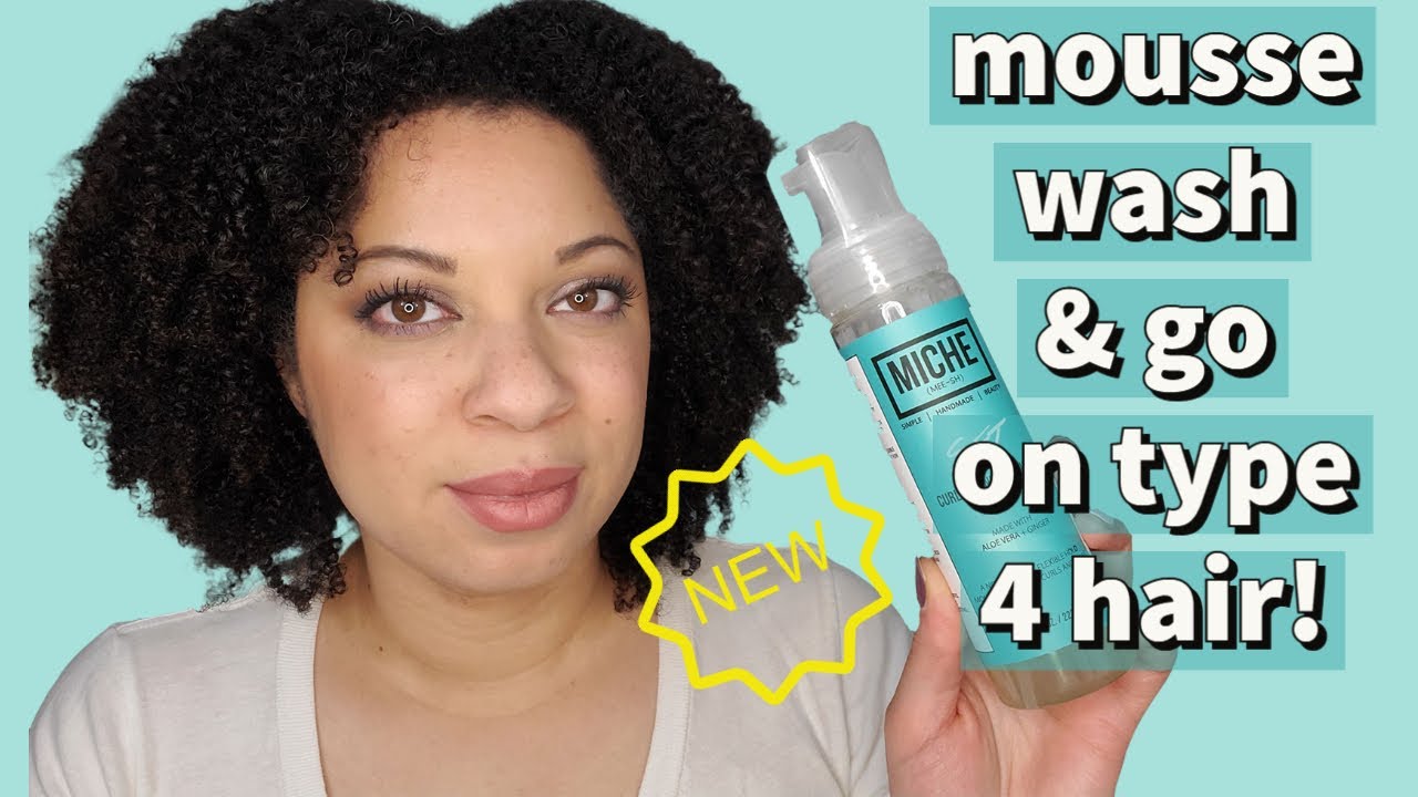 *NEW* mousse from Miche on Type 4 hair