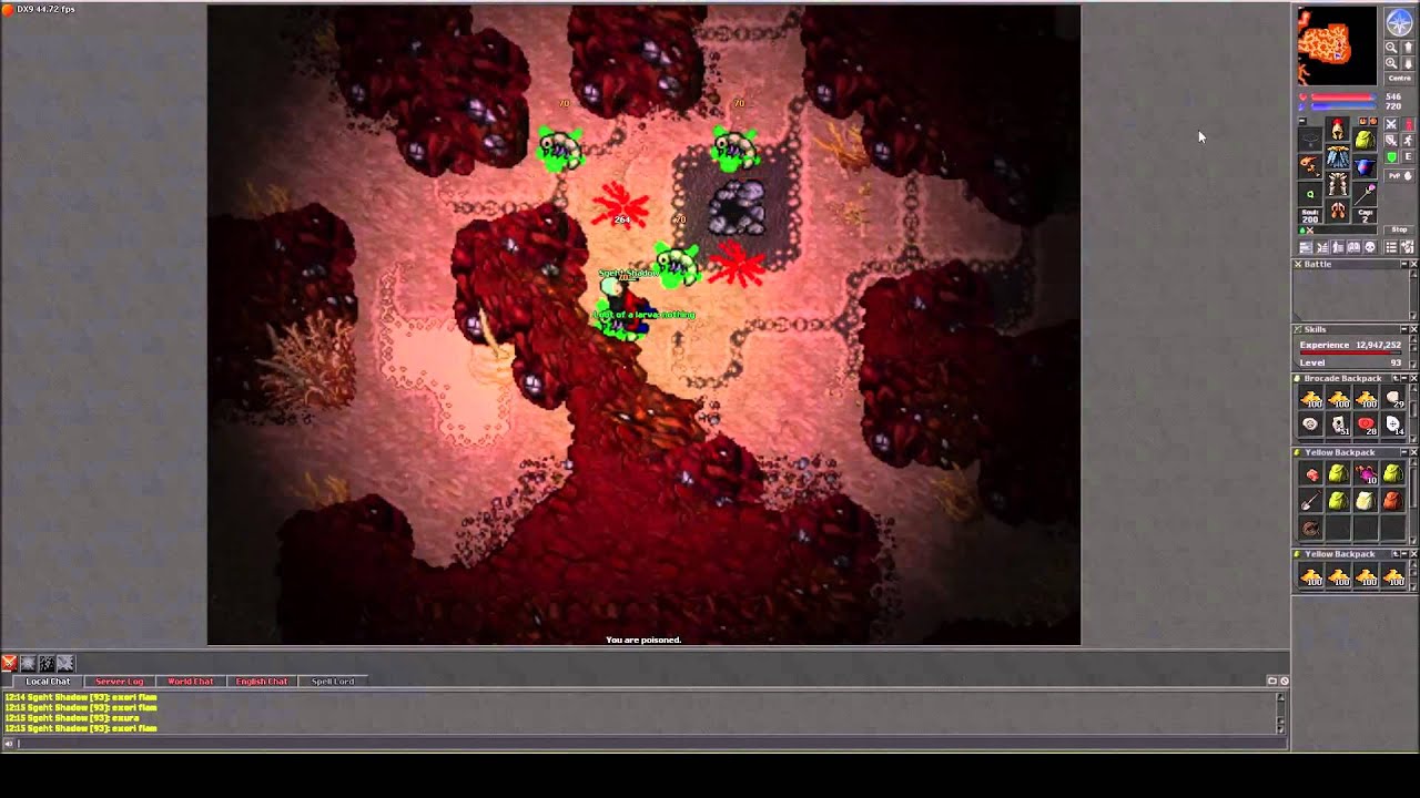 Tibia #075 - Level 94 erreicht - verschiedene Spawns