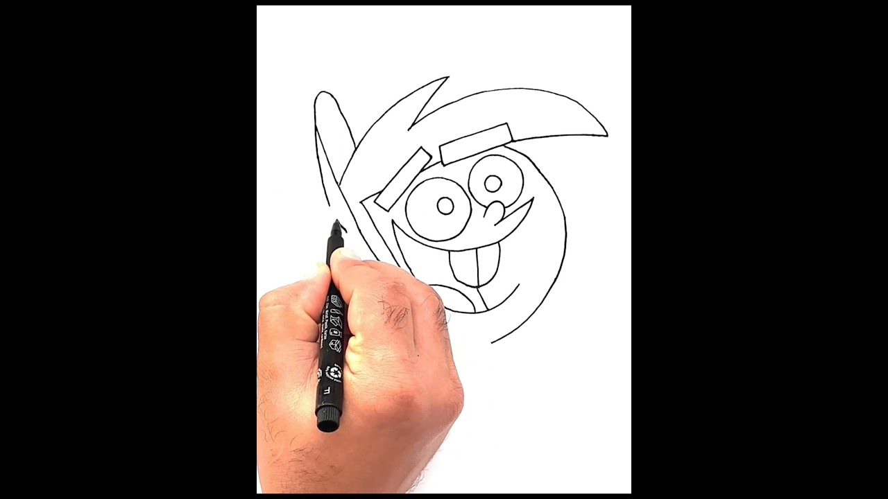 Drawing Timmy Turner - the fairly Oddparents