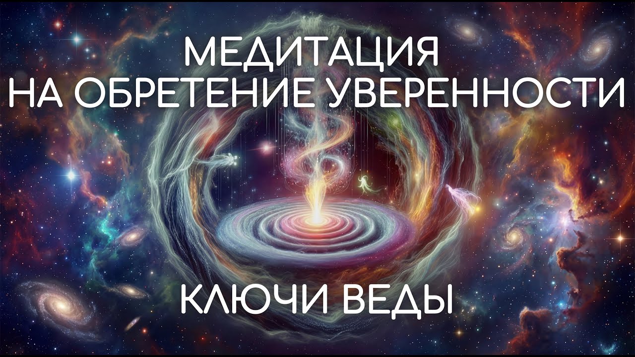 Медитация на обретение уверенности. Ключи Веды.  70 мин погружения.