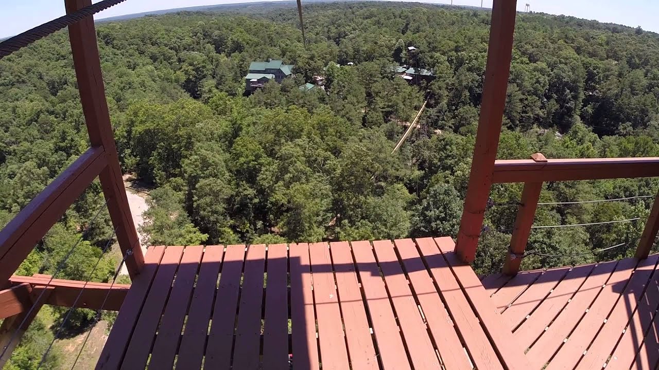 The Amazing Flight of the Falcon Zipline in Banning Mills, Ga.