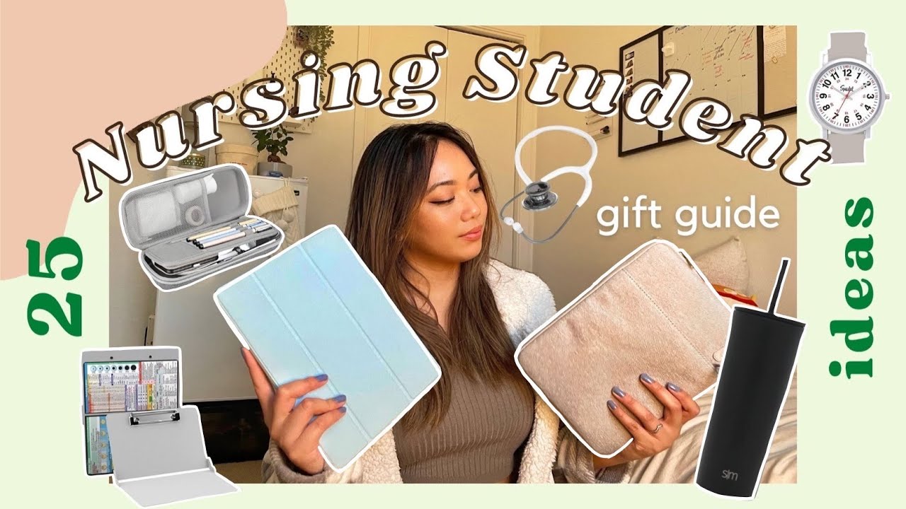 NURSING SCHOOL MUST HAVES | student gift guide 2021 🩺🎄 w/ @EricaGuimbarda