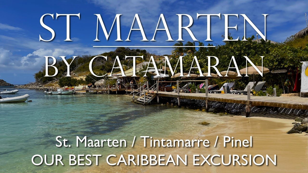 AROUND ST MAARTEN BY CATAMARAN:  One Day Exploring, Snorkeling with Turtles, Pinel Island and More!
