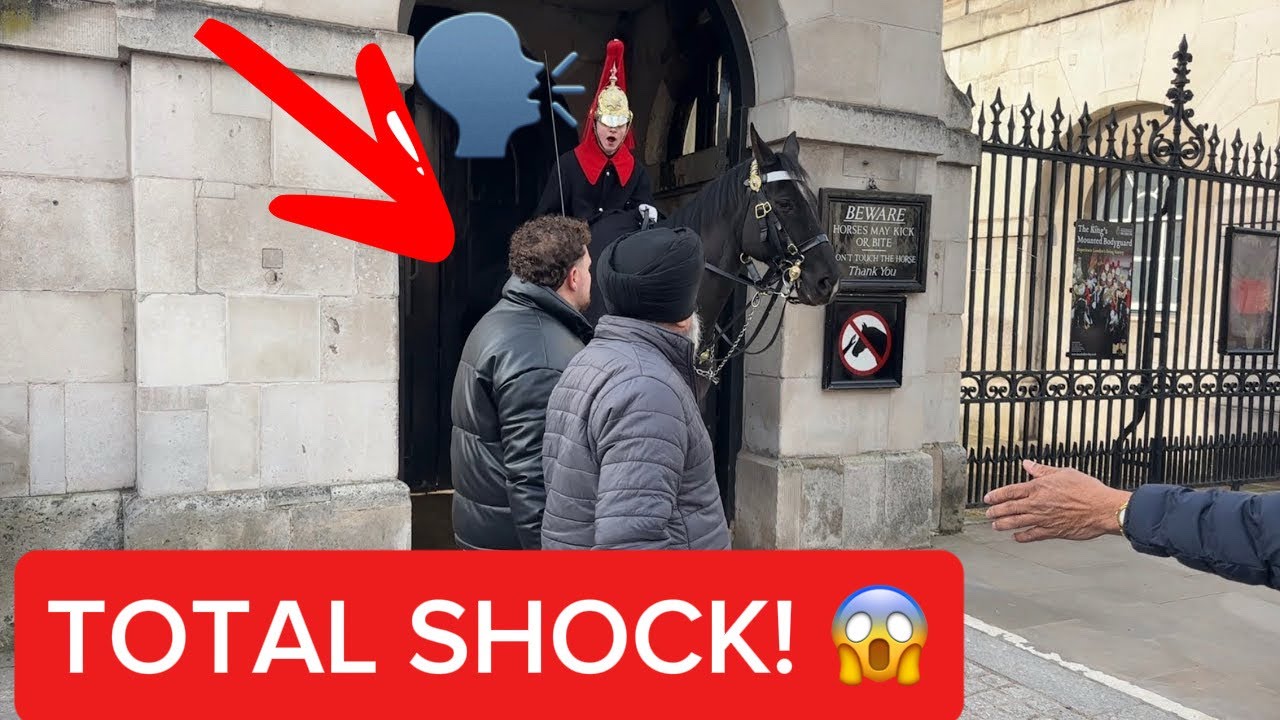 Guard Shouts at Disrespectful Guy — Tourists Left Shocked 😳