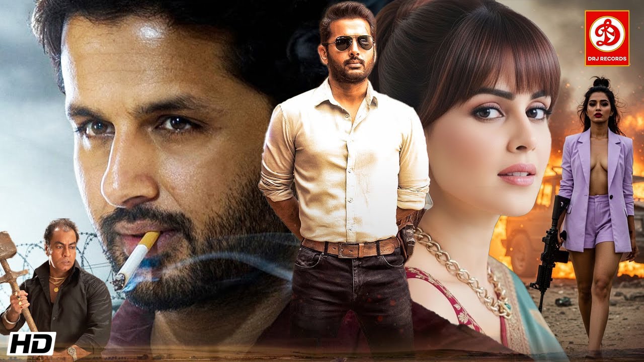 "नितिन" न्यू साउथ ब्लॉकबस्टर एक्शन मूवी "Genelia D'Souza" लव स्टोरी रोमेंटिक फिल्म New Love
