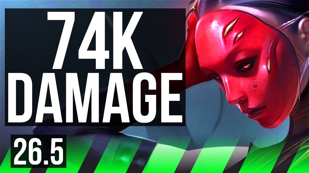 ELISE vs EKKO (JGL) | 74K damage | KR Master | 26.5