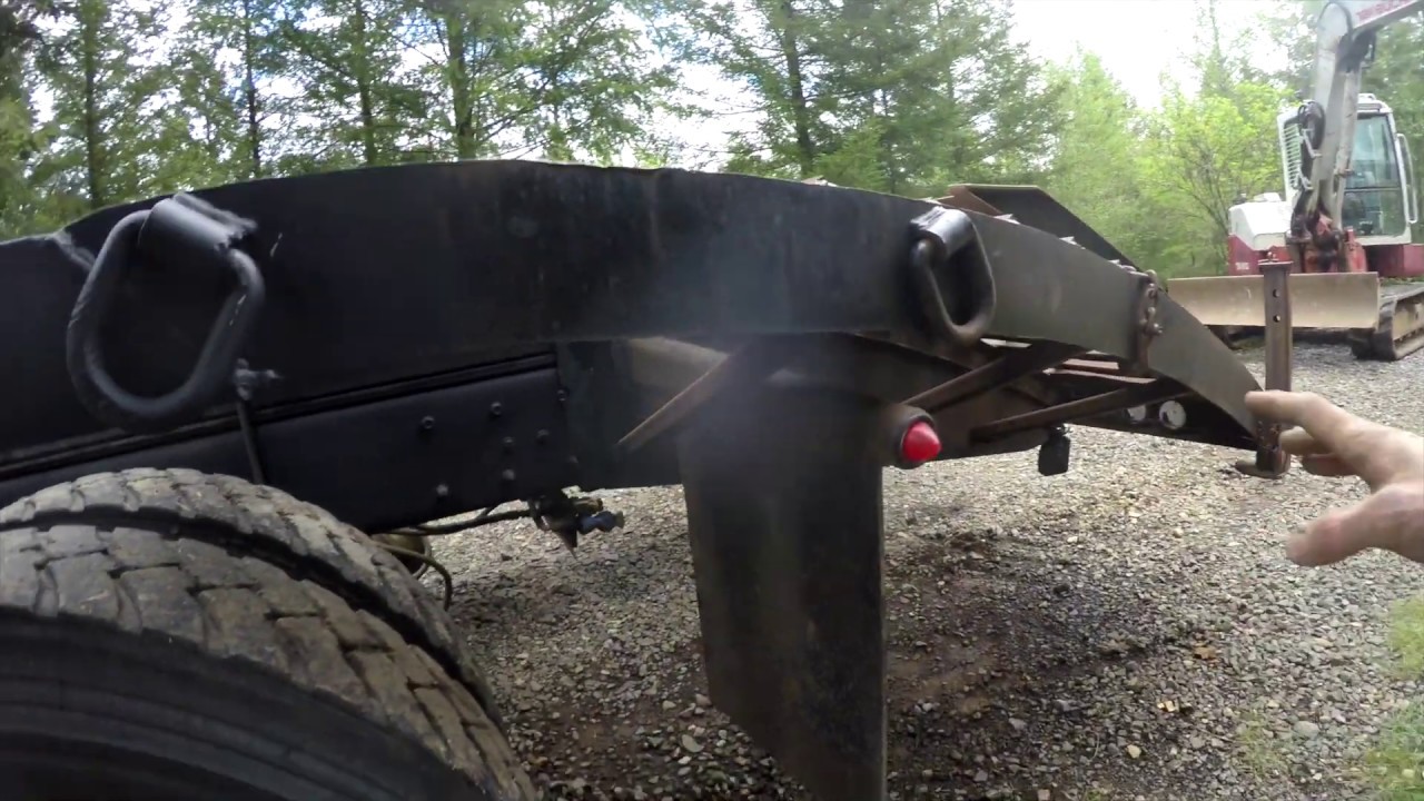 Re-Installing Spring Loaded Mudflaps on a Kenworth