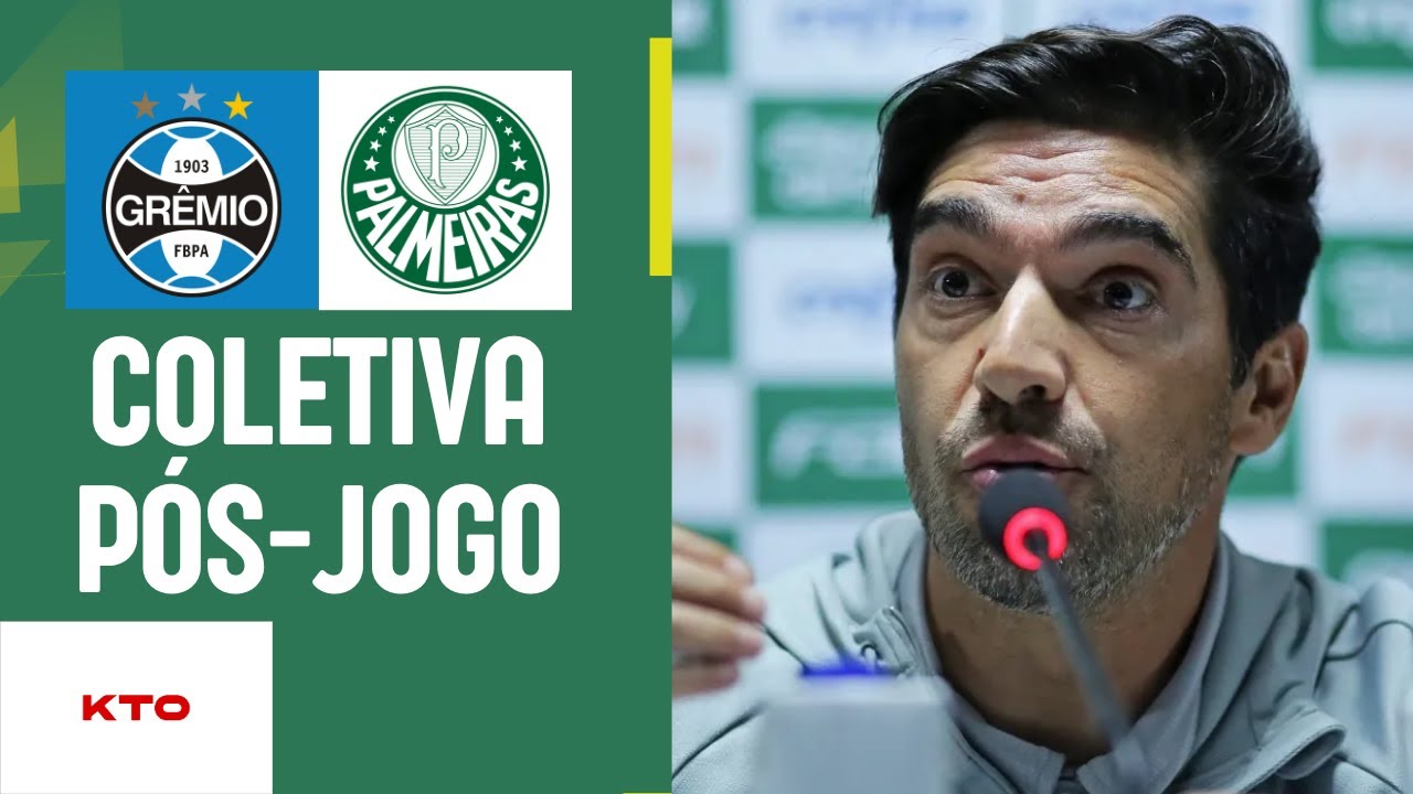 COLETIVA DO ABEL E P&Oacute;S JOGO - GR&Ecirc;MIO 3 X 2 PALMEIRAS