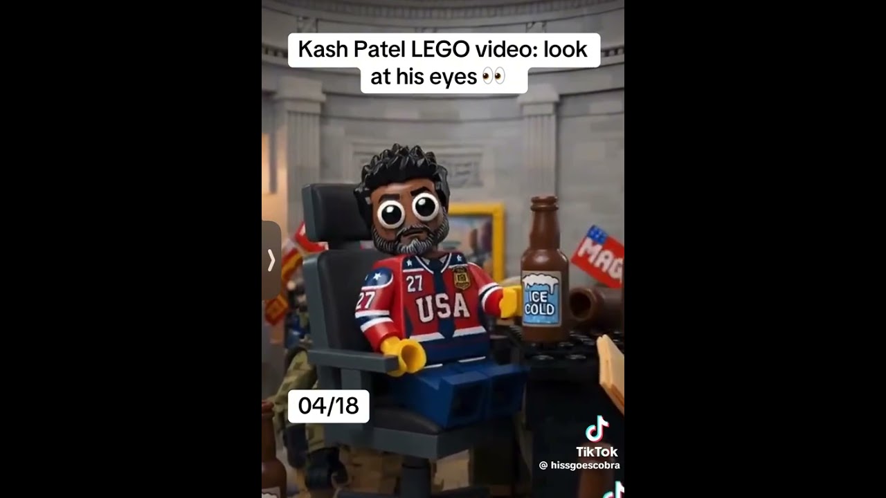 НОВЫЙ ВИДЕО LEGO ИЗ ИРАНА - ДИСС-ТРЕК НА КЭША ПАТЕЛЯ! ВАУ! (Джон Джексон - TikTok)