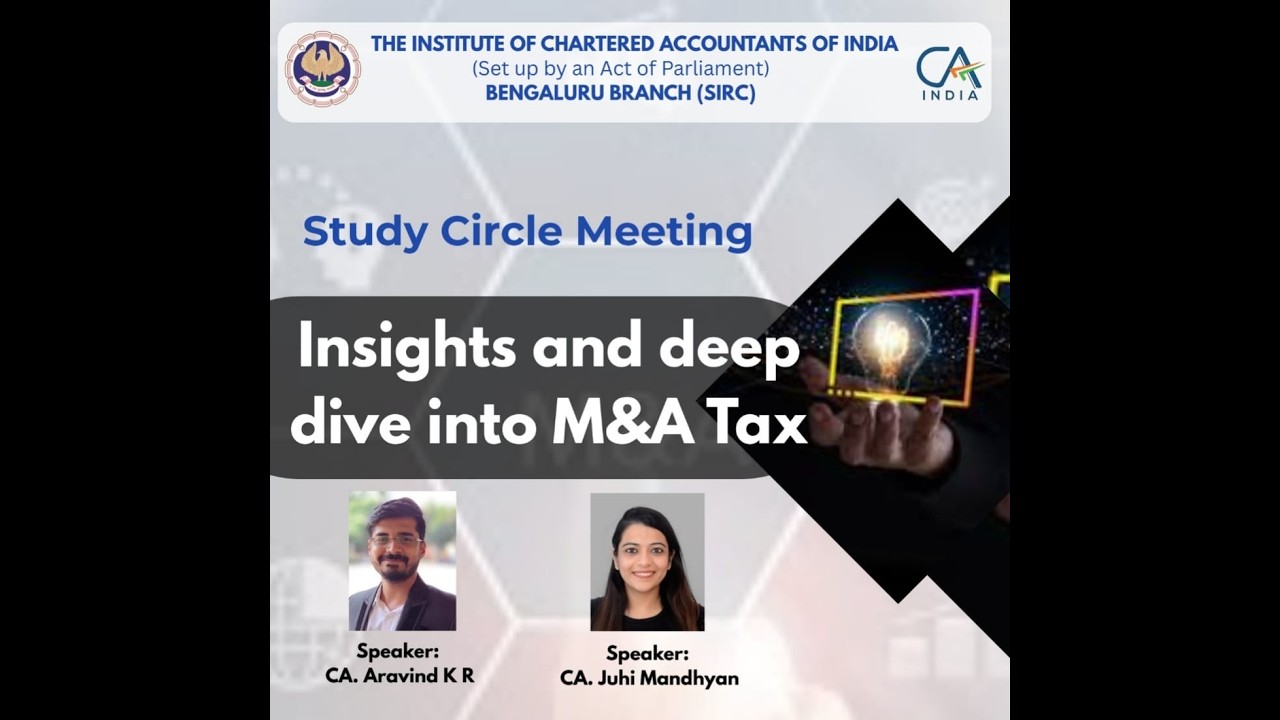 SCM on Insights and deep dive into M&A Tax