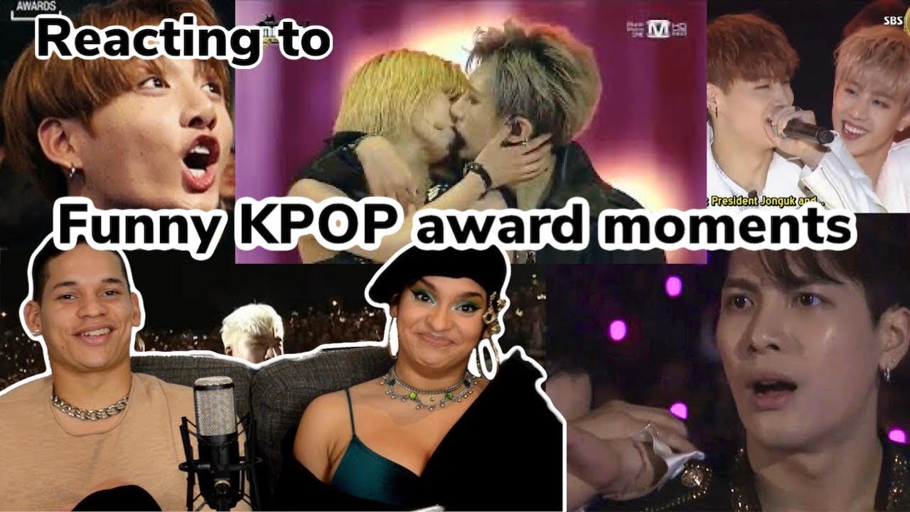 Reacting to funny KPOP Award Show Moments 😂| REACTION VIDEO FEATURE FRIDAY✌