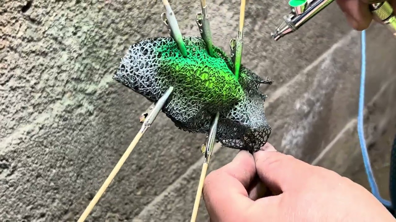 Painting crank baits beginners video #3