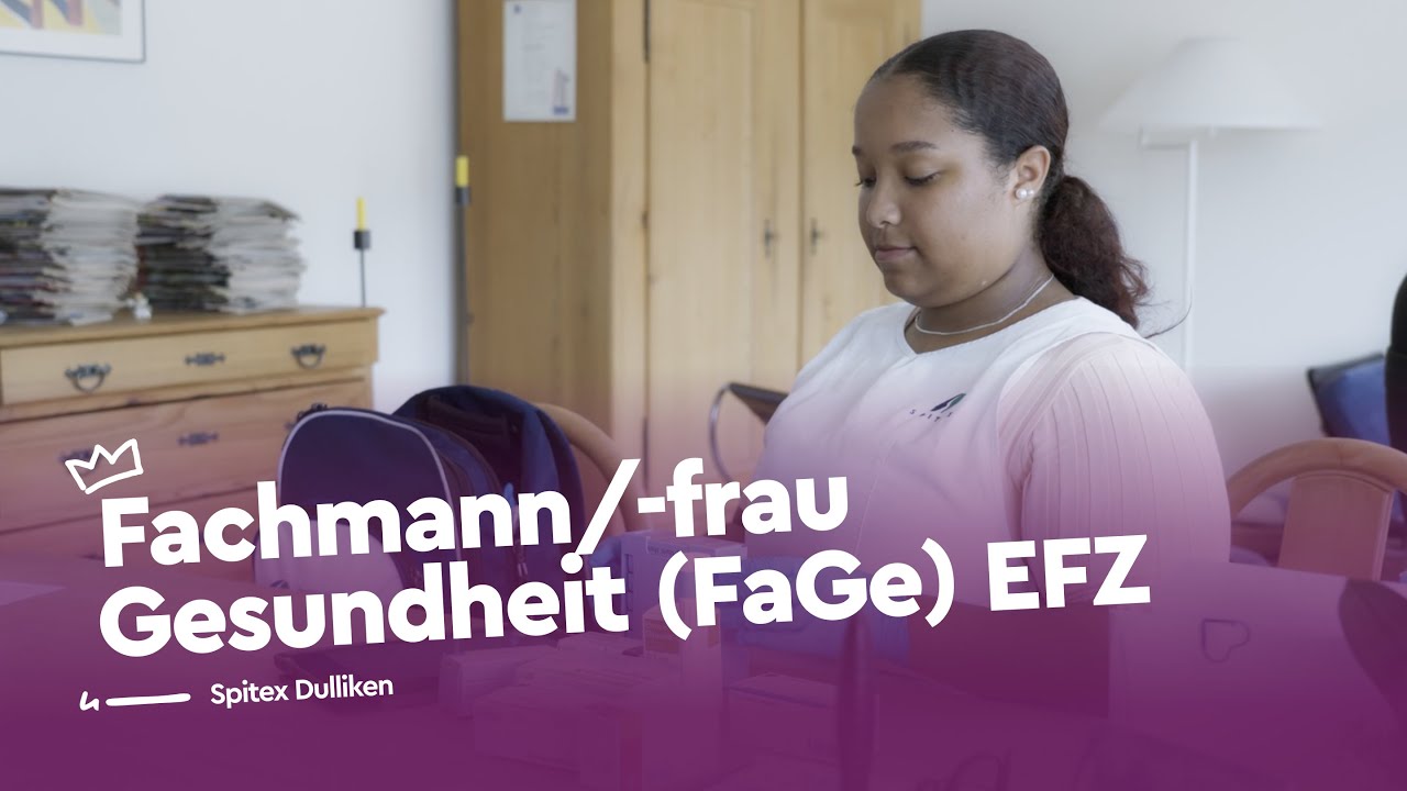 Gesundheit im Fokus: Fachmann/-frau Gesundheit EFZ - Spitex Dulliken | Lehrstellenvideo | Yousty
