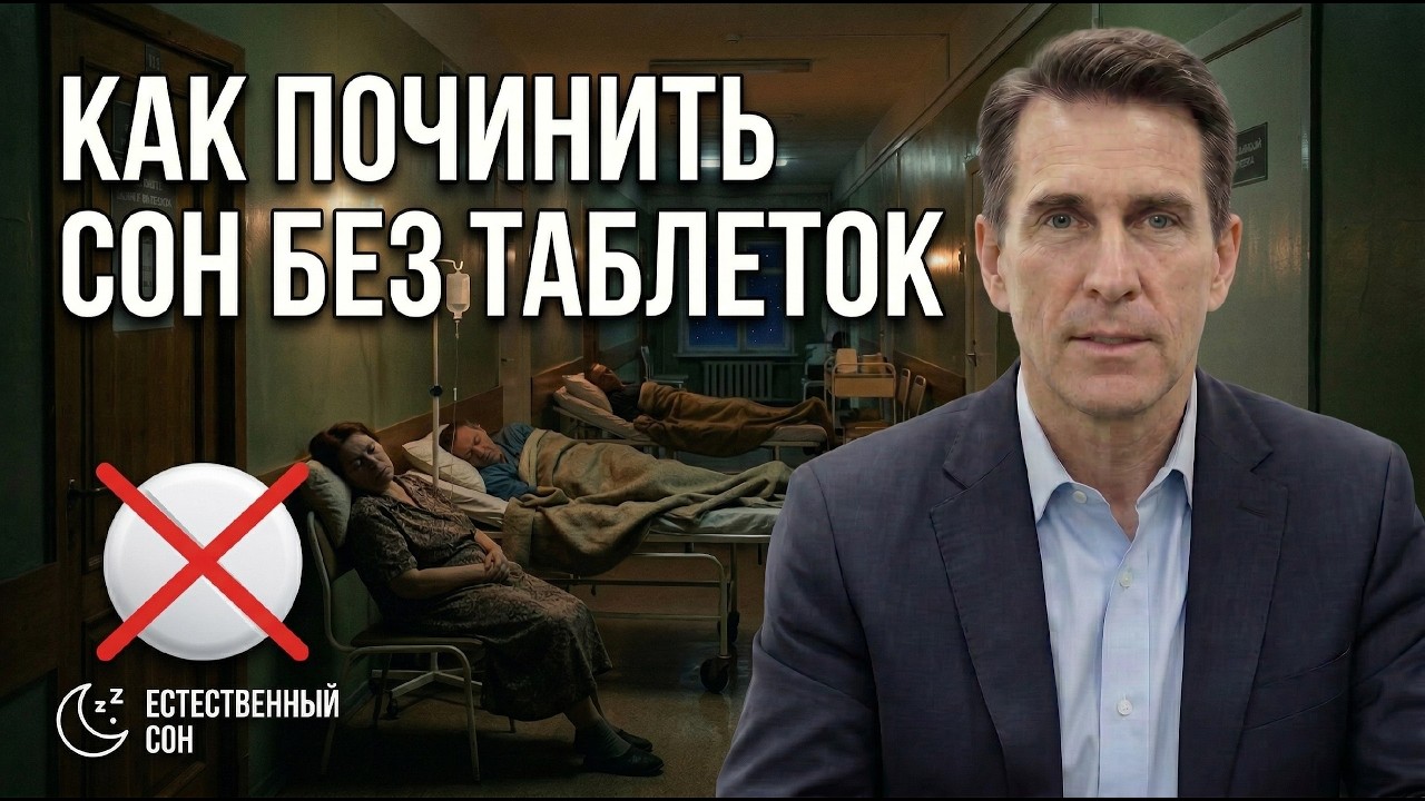 ПОЧЕМУ вы не спите после 50 и как это ПОЧИНИТЬ | Доктор Фишер