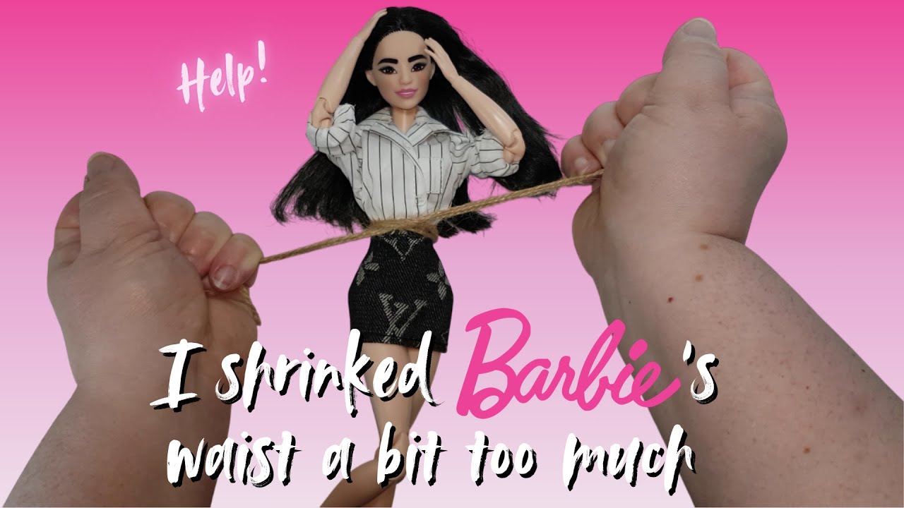 TUTORIAL Waist Shrinking Barbie mtm – with Trial and Error^^