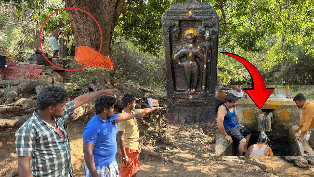 😱🙏🦚😱அதிசயம் முருகன் பின்னால் நோய் தீர்க்கும் நீர் ஊற்று குவியும் மதுரை மக்கள்