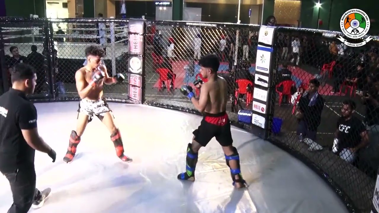 Kartik Patil vs Sahil Shaikh amateur MMA bout at International Combat Sports 2024, org by MMAFI