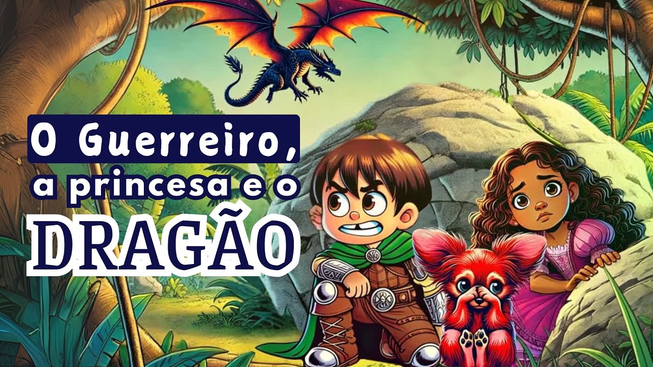 História medieval infantil | Aventura musical |  Dragão, guerreiro, princesa, cavalo | Turma do Guga
