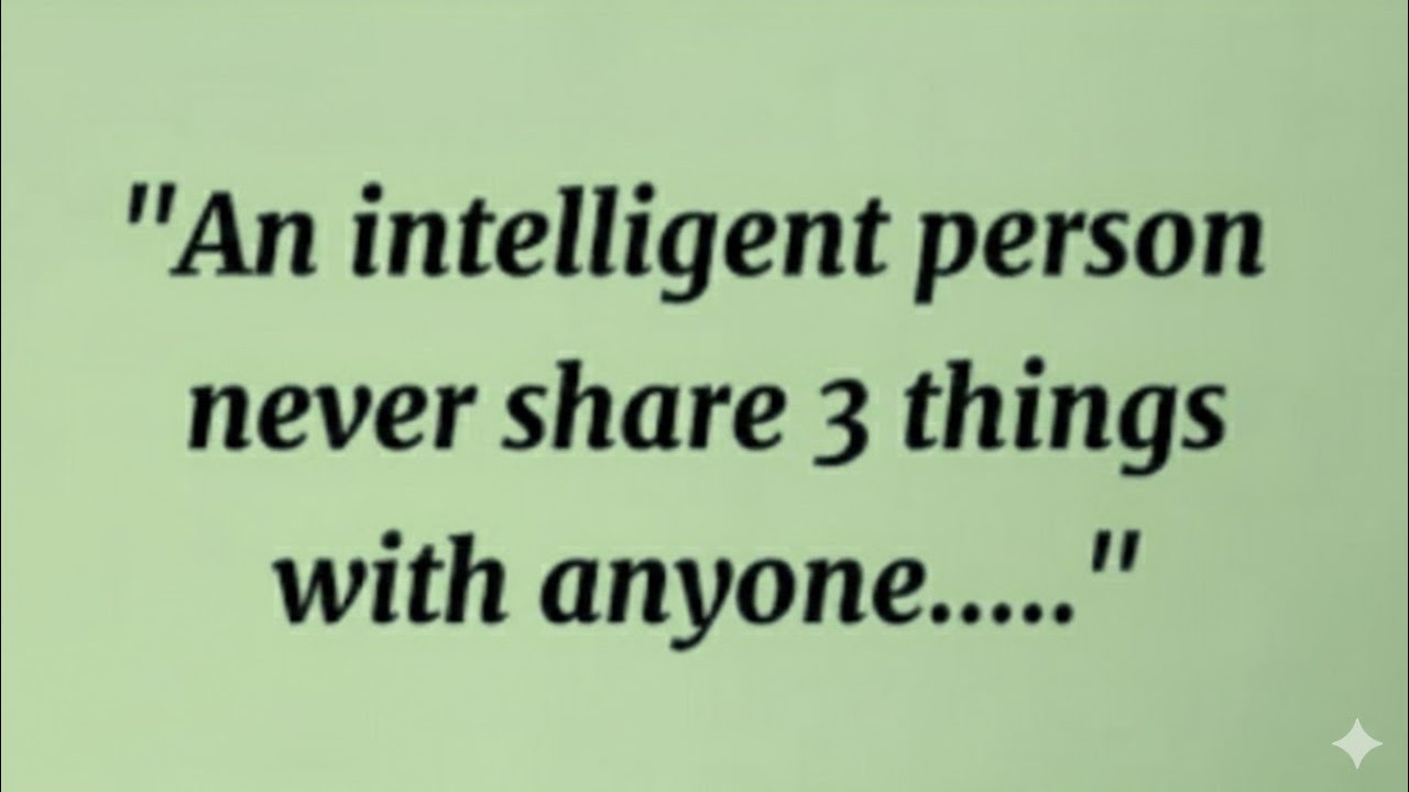 An intelligent person never share 3 things with anyone - Abraham Lincoln Quotes About Happy Life