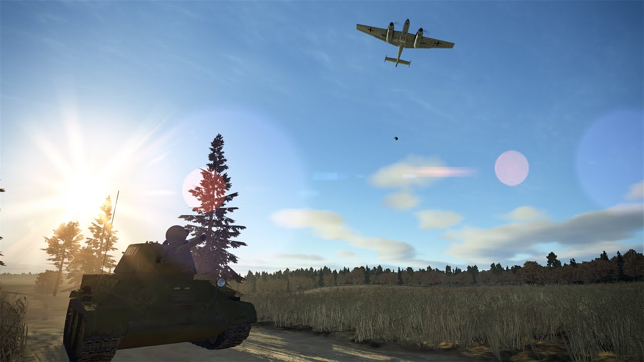 Bf.110 vs T-34 pvp | FRONTLINE