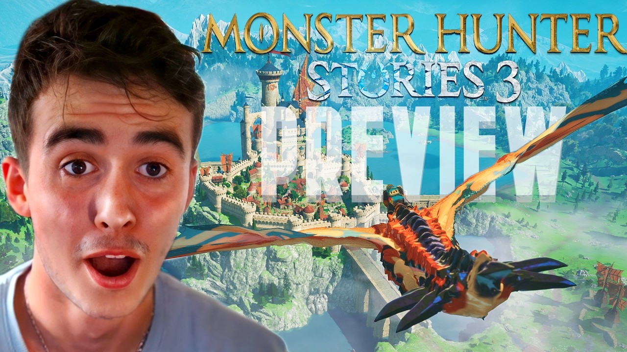 😲DEMO MONSTER HUNTER STORIES 3, C'EST TROP BEAU !!