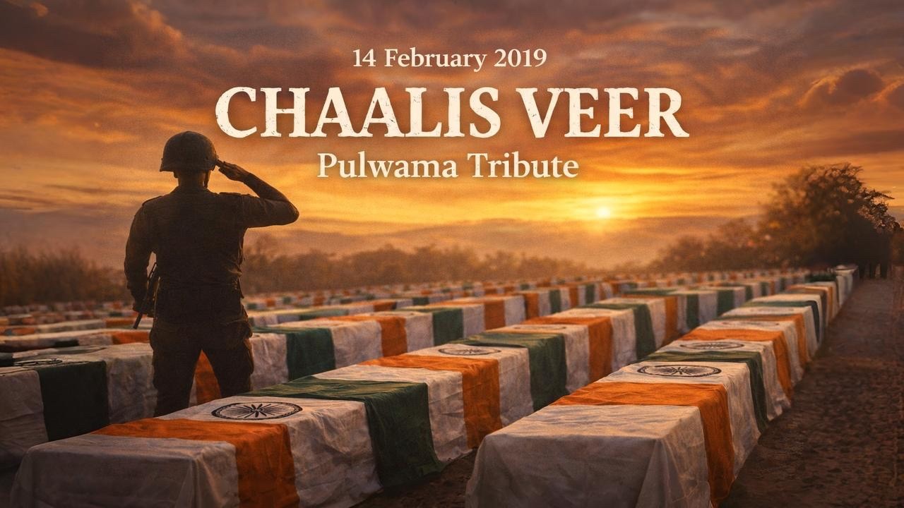 Chaalis Veer | Pulwama Shaheed Tribute Rap | Bharat Kabhi Nahi Bhoolta l RAWVERSE