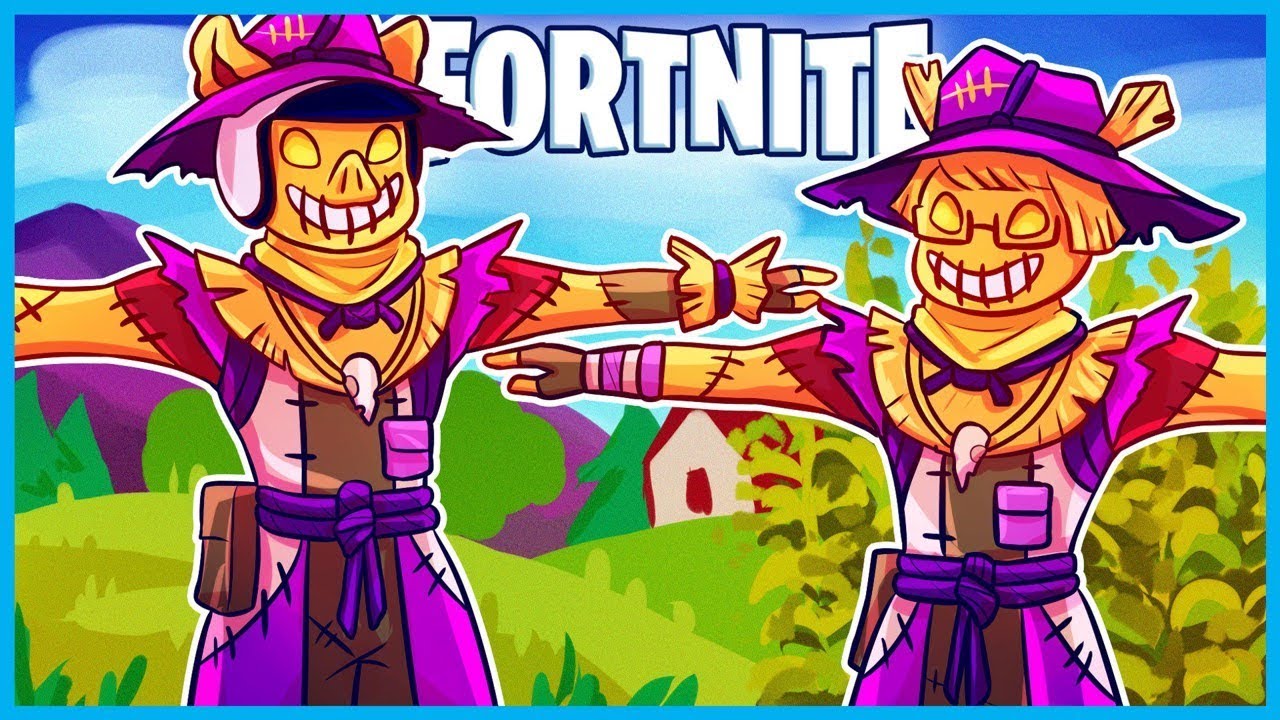 *Уморительно* НОВЫЙ ТРОЛЛЬ-ПУГАЛО В Т-ПОЗЕ в Fortnite: Battle Royale! (Смешные моменты и фейлы Fo...