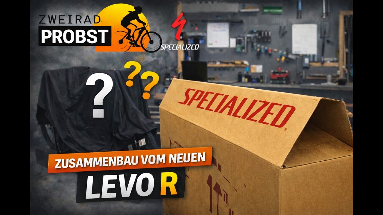 Das neue Specialized Levo R kommt an!🔧Unboxing & kompletter Aufbau in der Werkstatt