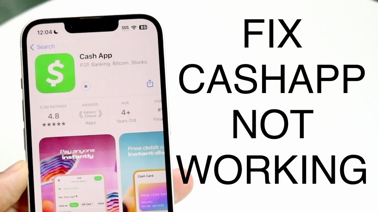 How To FIX CashApp Not Working! (2023)