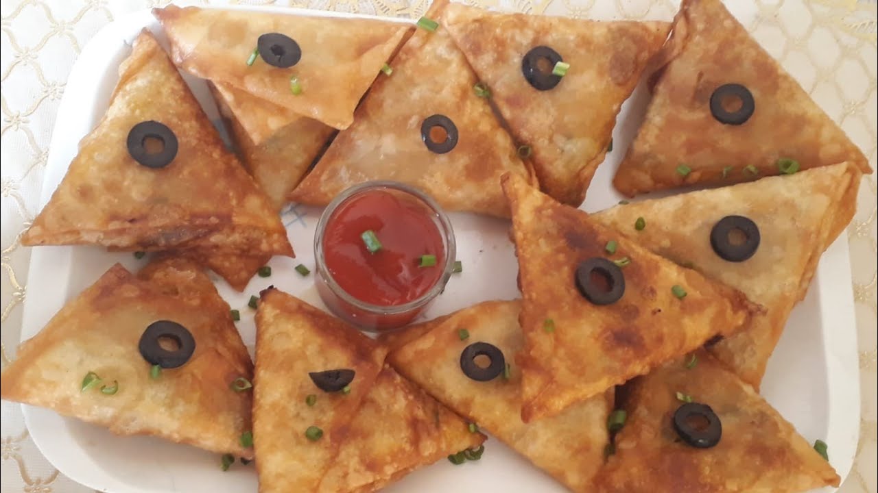 Pizza Samosa Recipe | Iftar Special Crispy Crunchy Pizza Samosa Recipe By Food Secrets With Saba 
