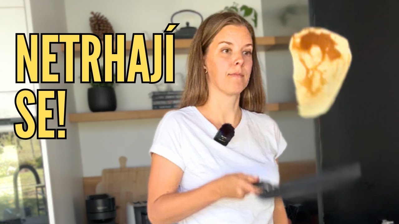 Snadný recept na tenké a vláčné palačinky + tipy, aby se palačinky netrhaly ani nepřipalovaly