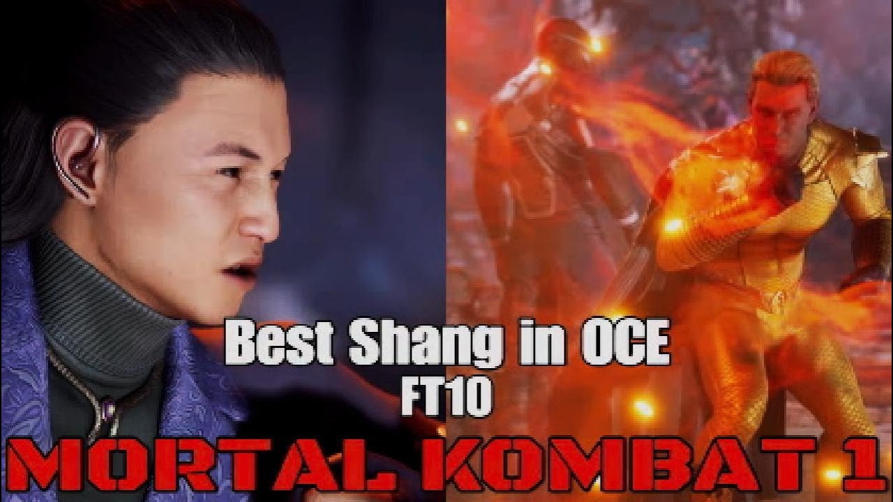 FT10 with the BEST SHANG TSUNG in OCE vs Homelander / Darrius