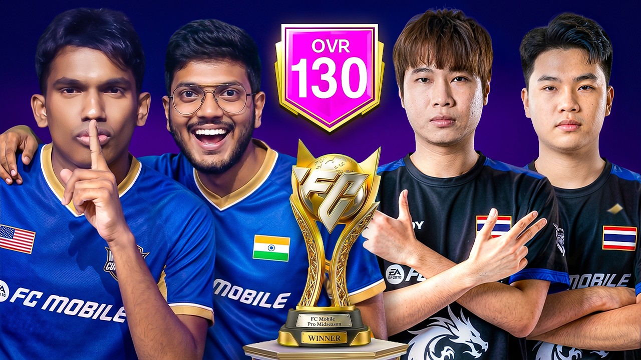 Vishy FC 🇺🇸 ПРОТИВ Jetkoy 🇹🇭 при участии RK Reddy 🇮🇳 | FC Pro Midseason Playoffs 2026