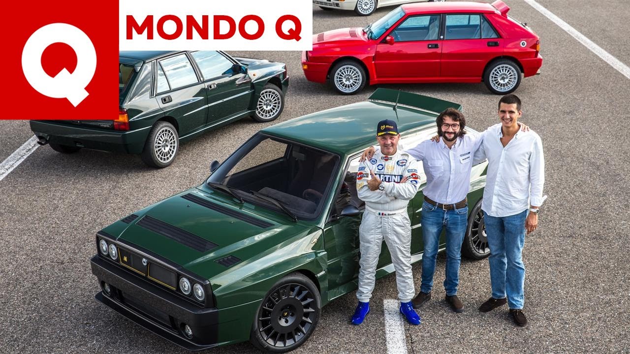 Lancia Delta Futurista, in pista con Miki Biasion e una marea di Deltoni!