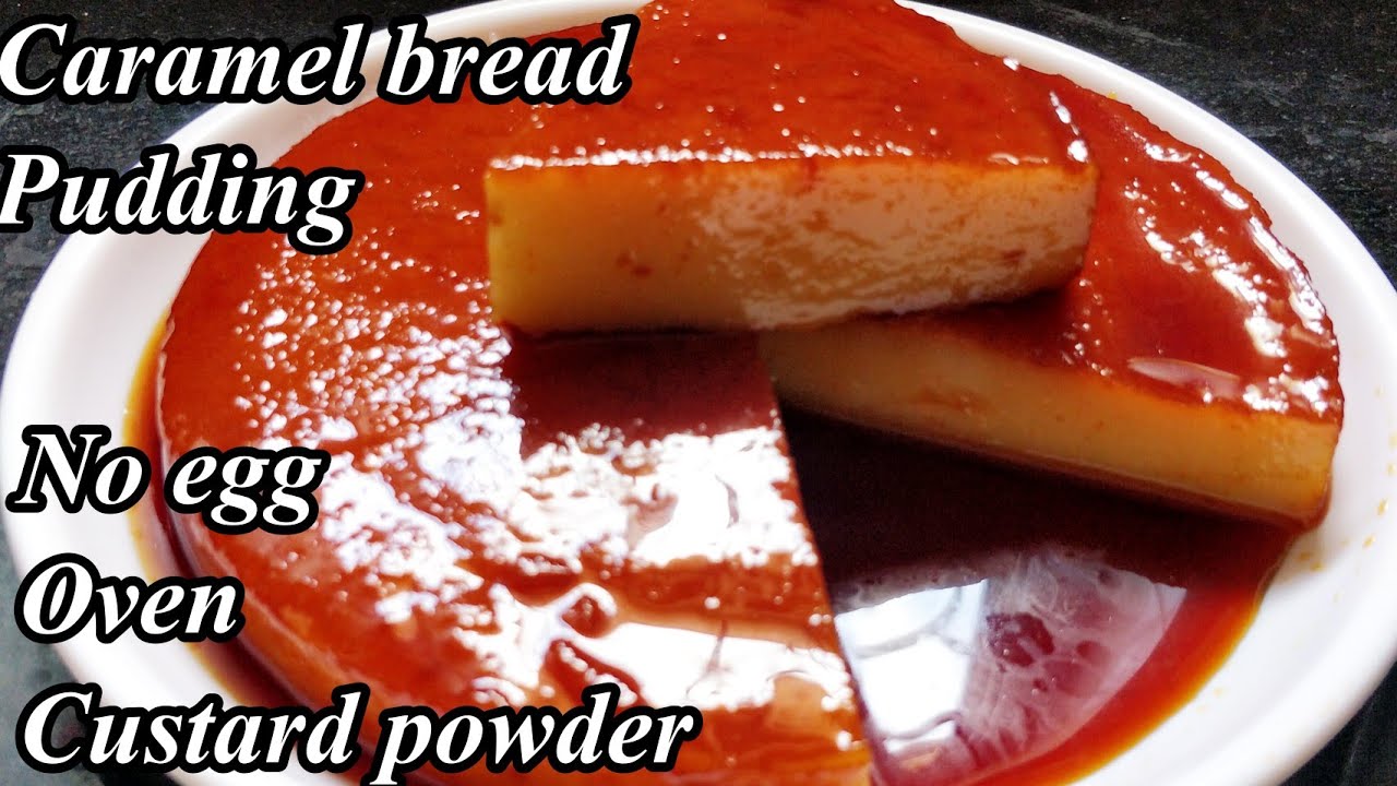 Caramel Bread Pudding Recipe | Tamil | No Egg, oven & Custard powder | Steam Cake recipe