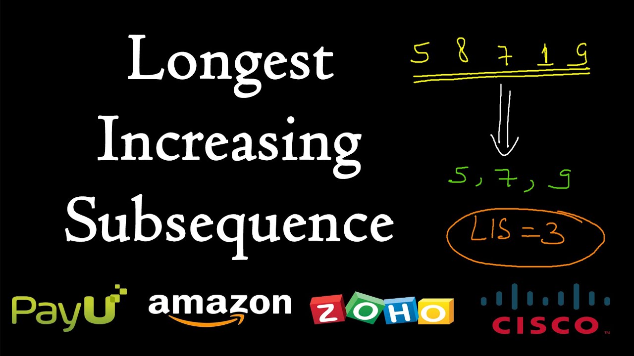Longest increasing subsequence