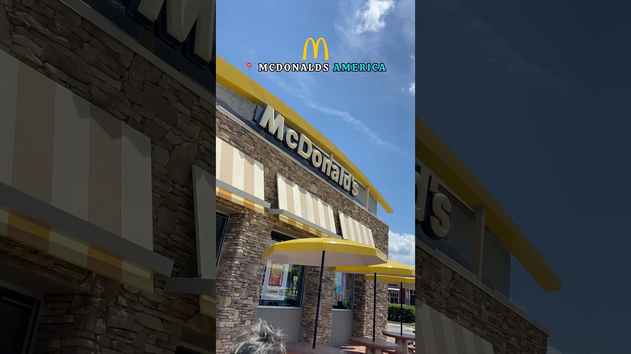 Brit trying American McDonald&rsquo;s 🤩🍔 Part 3! 🔥 #mcdonalds #foodreview #holiday #review #travel