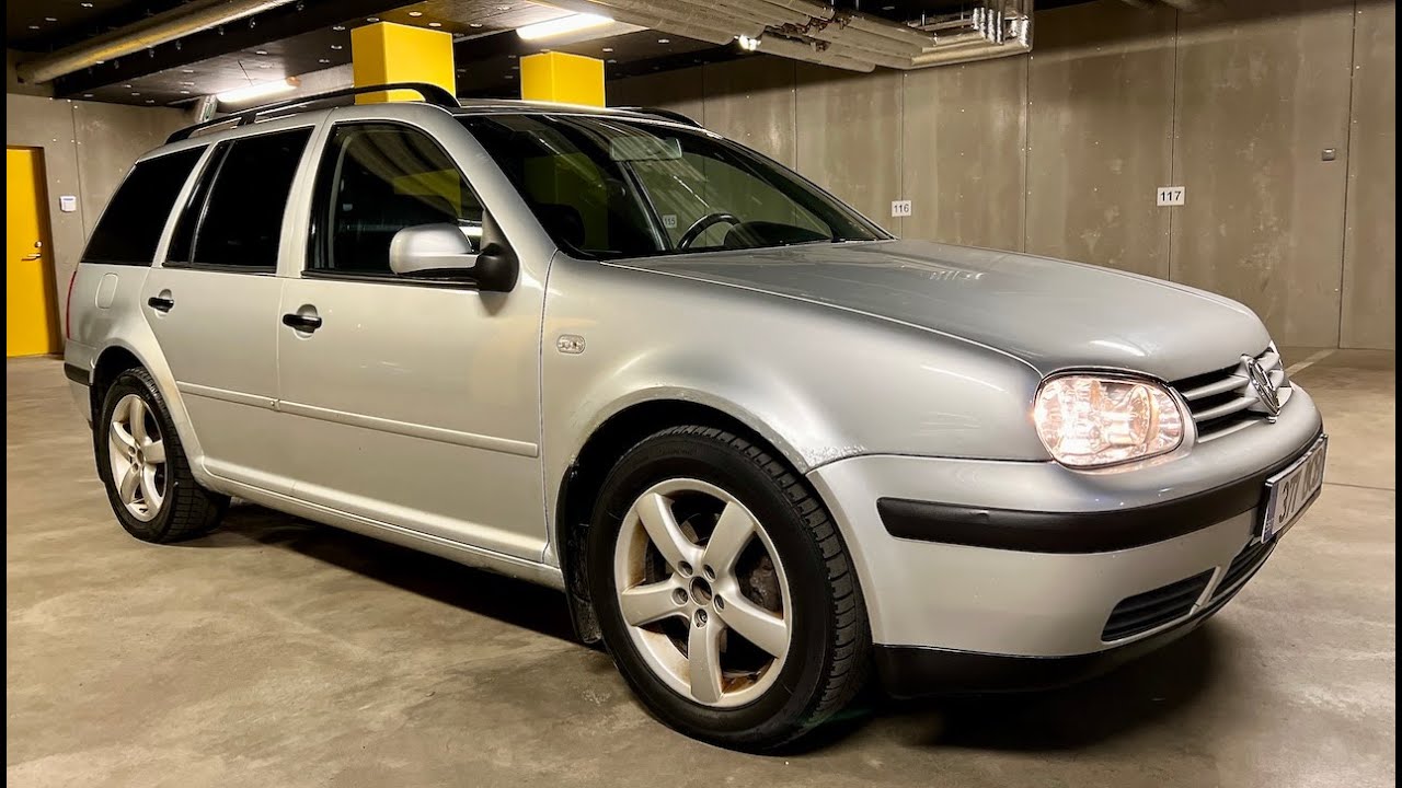 Обзор Volkswagen Golf 4 Variant (1.6 16V 105HP) - экстерьер, интерьер, запуск, характеристики