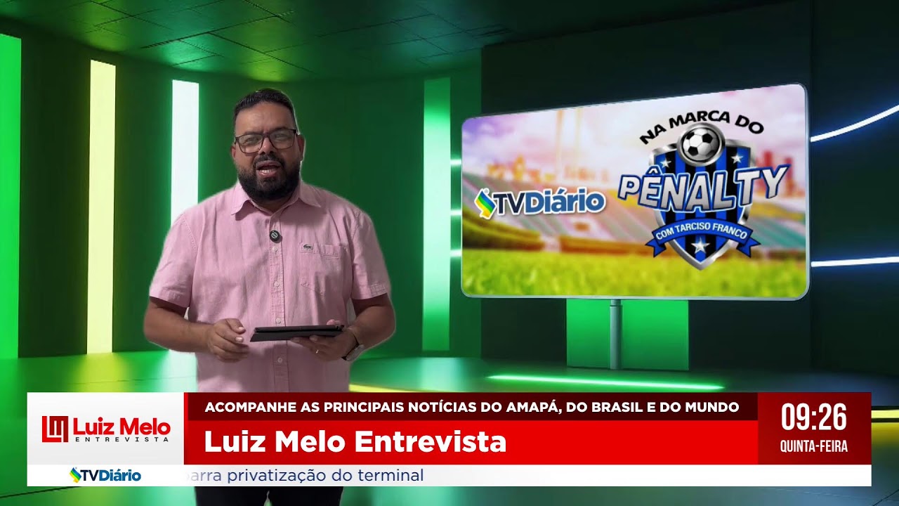 LUIZ MELO ENTREVISTA - 26/2/26 QUINTA-FEIRA