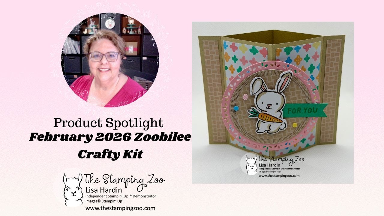 Product Spotlight:  February Zoobilee Crafty Kit featuring Easter Basket