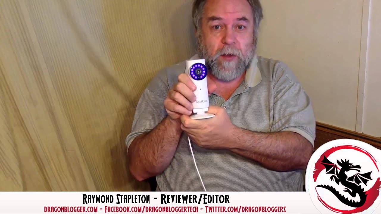 SpotCam Wi-Fi Security Camera Unboxing and Review