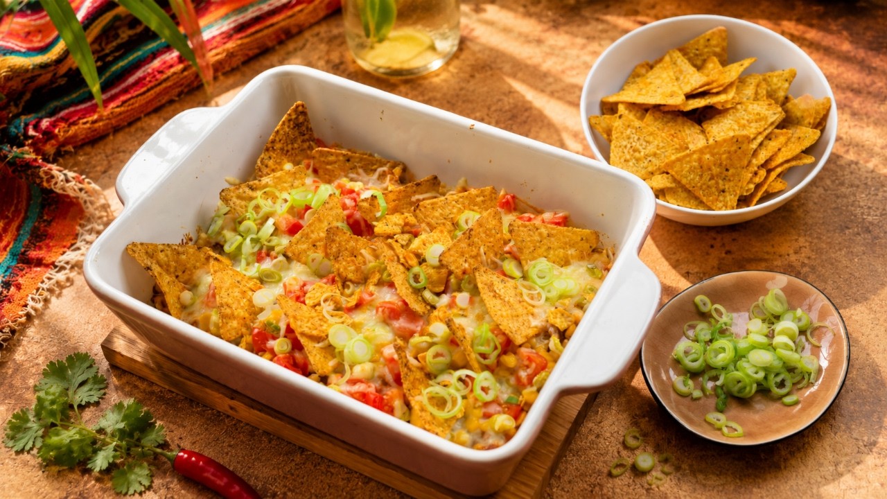 ÜBERBACKENE NACHOS  – 🧀  😍  🌮  KNUSPRIG, KÄSIG, GENIAL!